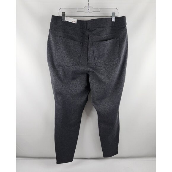 Lane Bryant Pants Womens 18/20 Gray High Rise Ponte Leggings (36x28) NWT - Picture 7 of 11